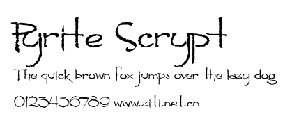Pyrite Scrypt.otf