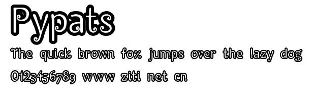 Pypats.ttf字體轉換器圖片