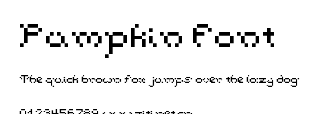 Pumpkin Font.ttf字體轉換器圖片