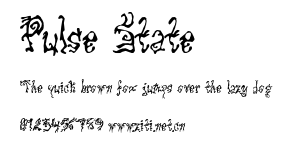 Pulse State.ttf字體轉換器圖片