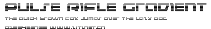 Pulse Rifle Gradient.ttf字體轉換器圖片