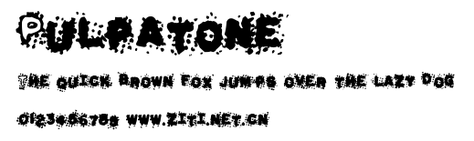 Pulpatone.ttf字體轉換器圖片