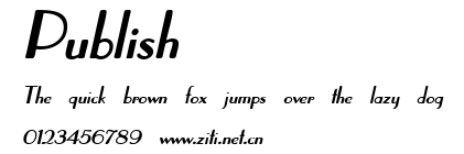 Publish.ttf字體轉換器圖片
