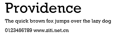 Providence.ttf字體轉換器圖片