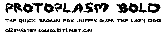 Protoplasm Bold.ttf字體轉換器圖片