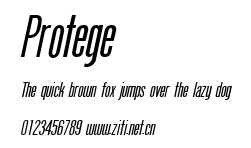 Protege.ttf字體轉換器圖片