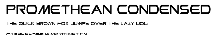 Promethean Condensed.ttf字體轉換器圖片