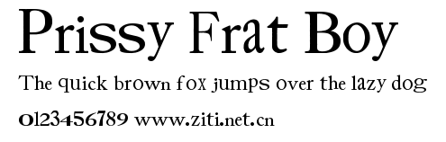 Prissy Frat Boy.ttf