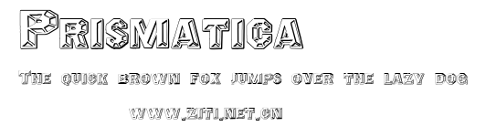 Prismatica.ttf字體轉換器圖片