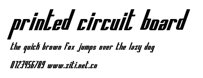 Printed Circuit Board.otf
