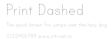 Print Dashed.ttf