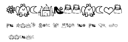 PrincessDings.ttf字體轉換器圖片