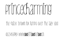 PrinceCharming.ttf字體轉換器圖片