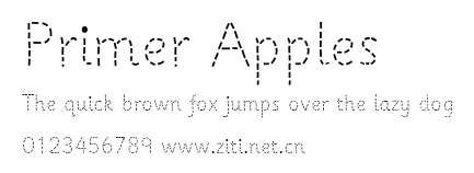 Primer Apples.ttf字體轉換器圖片