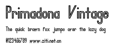 Primadona Vintage.ttf