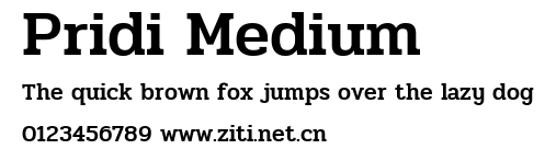 Pridi Medium.ttf字體轉換器圖片