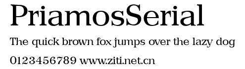 PriamosSerial.ttf