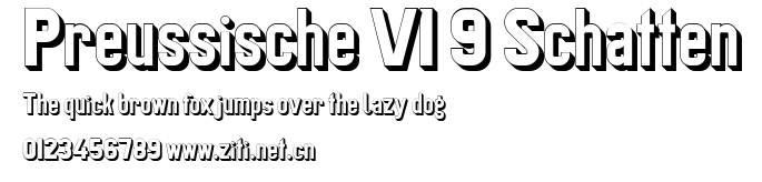 Preussische VI 9 Schatten.ttf