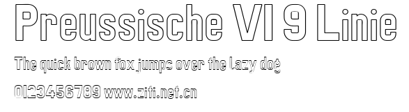 Preussische VI 9 Linie.ttf