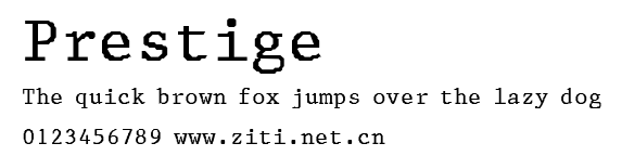 Prestige.ttf