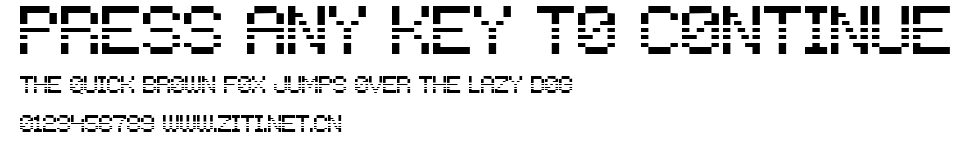 Press any key to continue.ttf字體轉換器圖片