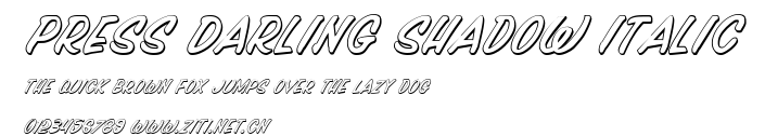 Press Darling Shadow Italic.ttf
