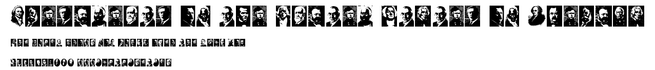Presidents of the United States of America.ttf字體轉換器圖片
