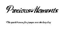 PreciousMoments.ttf字體轉換器圖片