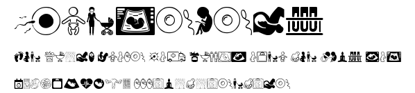 Pregnancy.ttf字體轉換器圖片