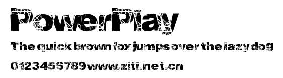 PowerPlay.ttf字體轉換器圖片