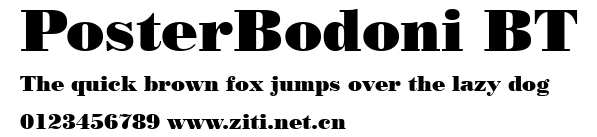 PosterBodoni BT.ttf