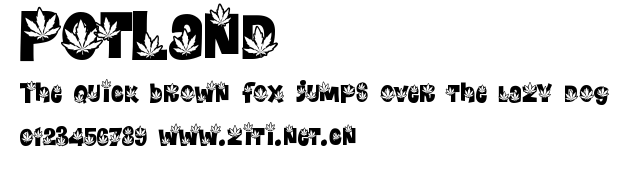 PotLand.ttf字體轉換器圖片