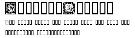 PostageStamps.ttf字體轉換器圖片