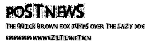 PostNews.ttf字體轉換器圖片