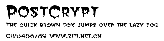 PostCrypt.ttf字體轉換器圖片