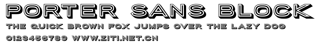Porter Sans Block.otf