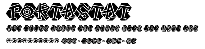 Portastat.ttf字體轉換器圖片