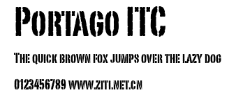 Portago ITC.ttf