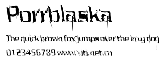 Porrblaska.ttf