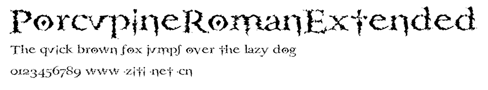 PorcupineRomanExtended.ttf