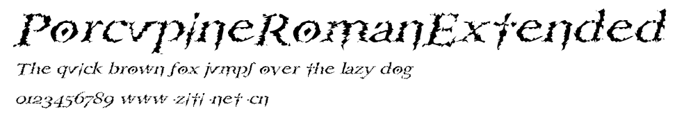 PorcupineRomanExtended.ttf