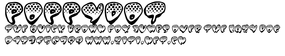 Poppydot.ttf字體轉換器圖片