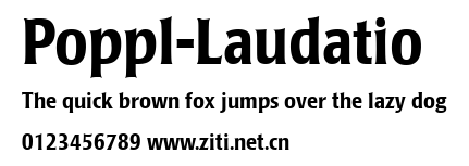 Poppl-Laudatio.ttf字體轉換器圖片