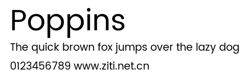 Poppins.ttf字體轉換器圖片