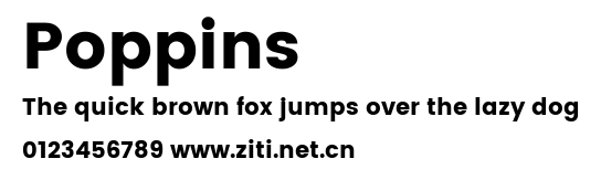 Poppins.ttf字體轉換器圖片