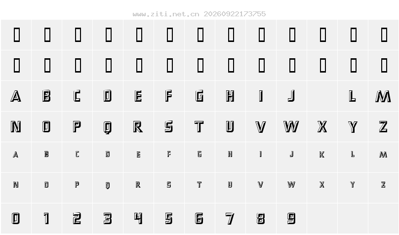 字符映射圖