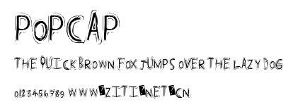 PopCap.ttf字體轉換器圖片