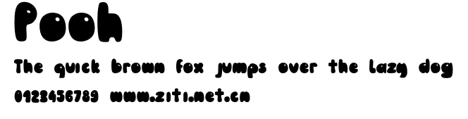 Pooh.otf字體轉換器圖片