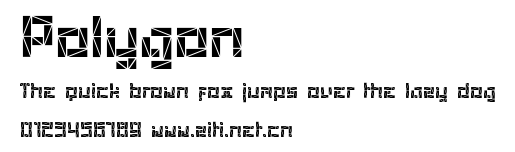 Polygon.otf字體轉換器圖片