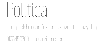 Politica.ttf字體轉換器圖片
